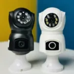 V380 E9 Dual Lens Bulb PTZ IP Camera.