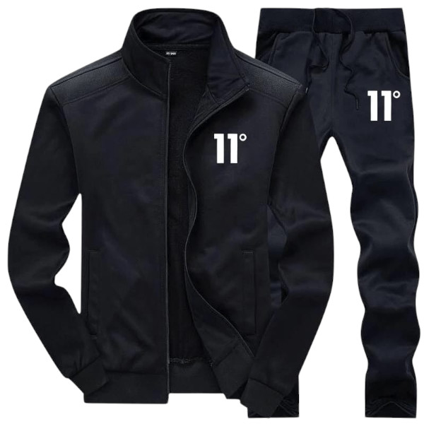 Jacket type Hoodie and Trouser Combo set