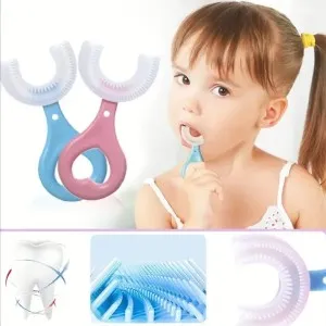 U Shape Silicone Baby Toothbrush