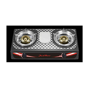 Jadroo Imported Stainless Steel Auto Double Burner Gas Stove (JR-GS130)