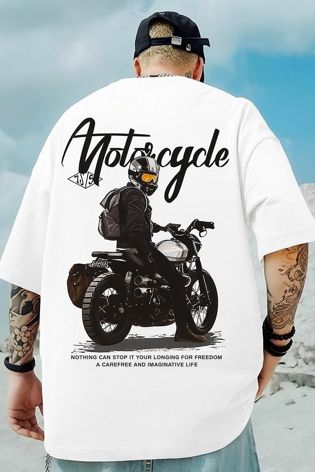 Everyday Drop Shoulder T-Shirt, Unisex, 200-220 GSM Cotton