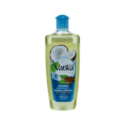 Vatika Natural's Volume & Thickness Coconut Enriched Hair Oil 300ml (UAE)