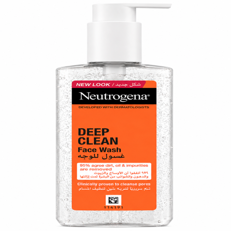 Neutrogena Deep Clean Gel Wash 200ml (Greece)