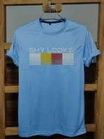 Men's Striped T-Shirt with All-Over Rubber Print, 160-170 GSM