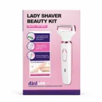 4-in-1 Rechargeable Lady Shaver & Hair Removal Beauty Kit for Women | Painless Electric Razor, Eyebrow, Nose & Body Hair Trimmer (USB Charging)