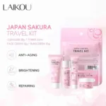 Laikou Japan Sakura Travel Kit 4 Pcs (China)