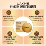 Lakme 9 to 5 Sun Expert Compact Powder Sunscreen SPF 40++7g (India)