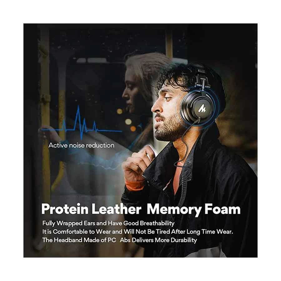 Maono AU-MH601 Wired Black Studio Monitor Headphone