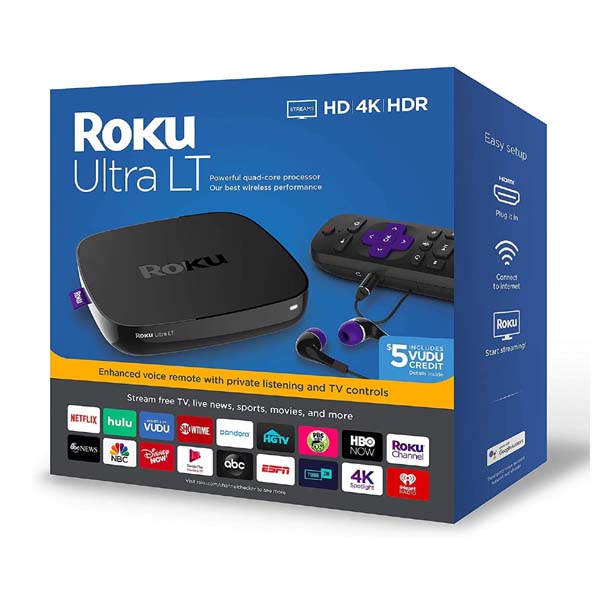 Roku Ultra LT Powerful 4K streaming