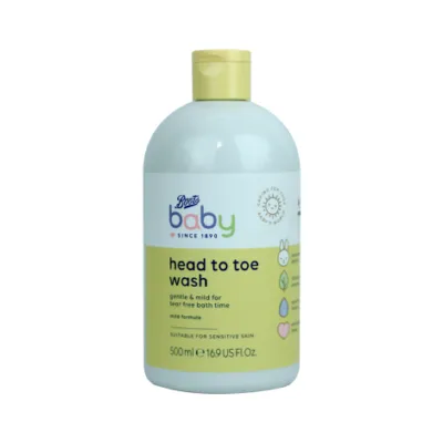 Boots Baby Head To Toe Wash 500ml (UK)