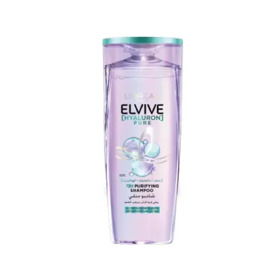 L'Oreal Elvive Hyaluron Pure 72H Purifying Shampoo 600ml (Egypt)