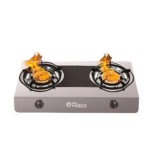 Rizco Gas Burner 27" RTZ 307 (Black & Silver) RC-1337-GSB