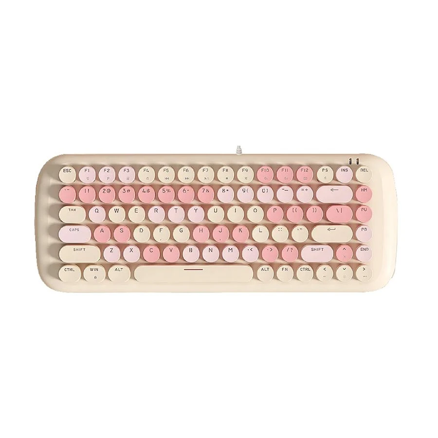 MOFII Candy M Milk Tea (Red Switch) Wired Mechanical Gaming Keyboard
