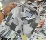 Men's Cotton Spandex Slim Fit Shirt with Double Yoke, 3 Colours