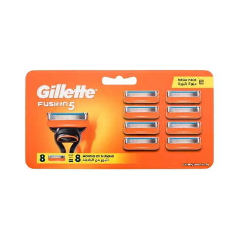 Gillette Fusion 5 Razor Blades - 8 Cartridges (Germany)