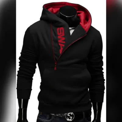 Men's Cotton Hoodie for Casual or Formal Wear, 300 GSM, 2 Colours
