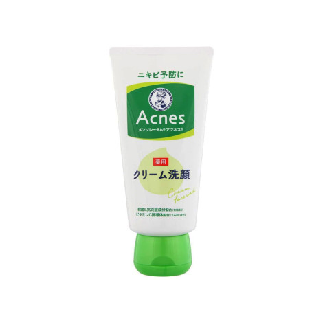 Rohto Acnes Cream Face Wash 130g (Japan)
