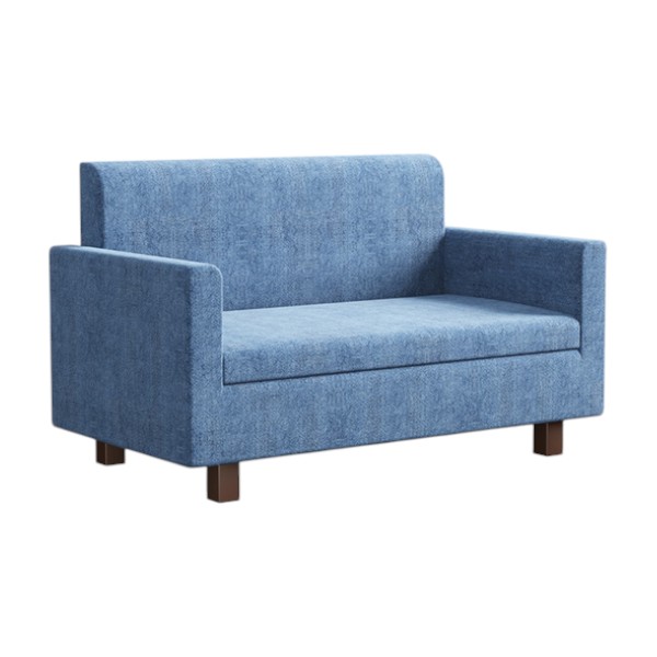 Regal WOODEN DOUBLE SOFA- EVAN EVAN-SDC-352-3-1-20 (Fabric-2117)