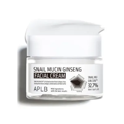 APLB Snail Mucin Ginseng Facial Cream 55ml (Korea)