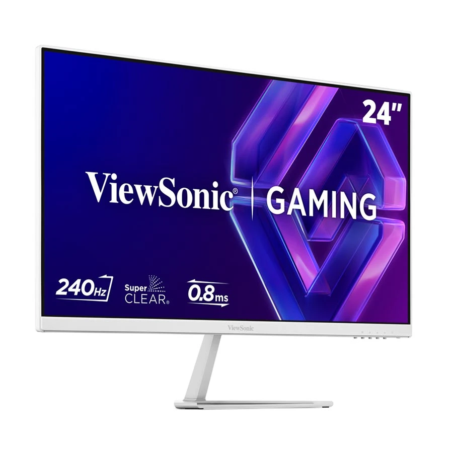 ViewSonic VX24G30-W 23.8 Inch FHD 240Hz IPS Gaming Monitor White