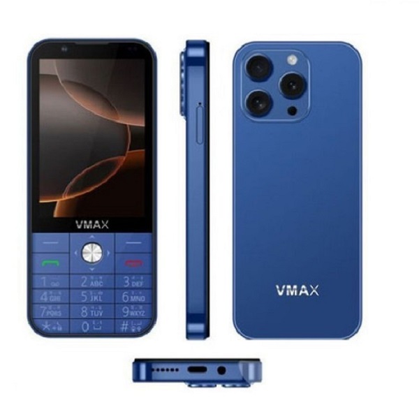 VMAX Note-14 4G Android Button Phone (blue)