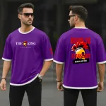 Men's 160 GSM Mesh Fabric Drop Shoulder Tee, 4 Colours