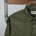 Kaiser Cotton Stylish Full Sleeve Shirt (Olive)