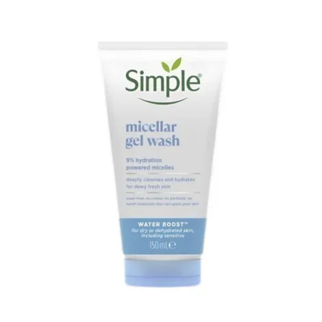Simple Water Boost 9% Hydration Powered Micellar Gel Wash 150ml (Poland)