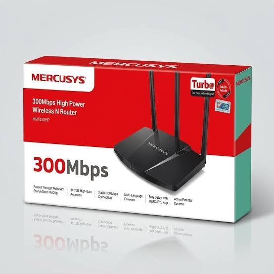 Mercusys MW330HP 300Mbps High Power Wireless N Router