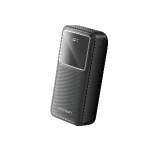 Vention FHMB0 30000mAh 22.5W Fast Charging Power Bank – Black