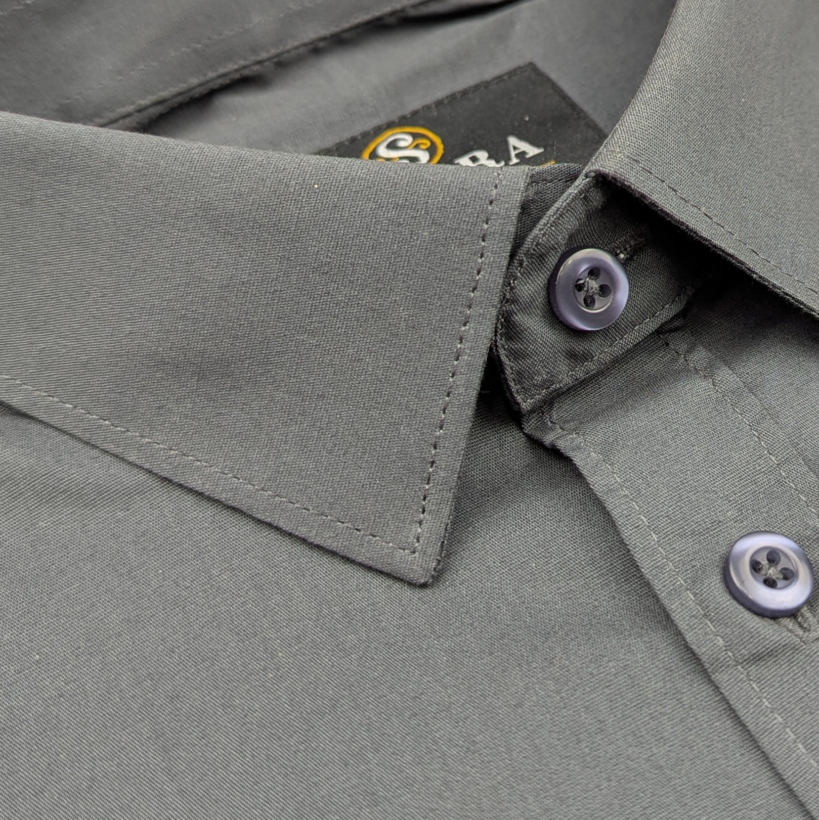 Premium Formal Shirt (Ash)