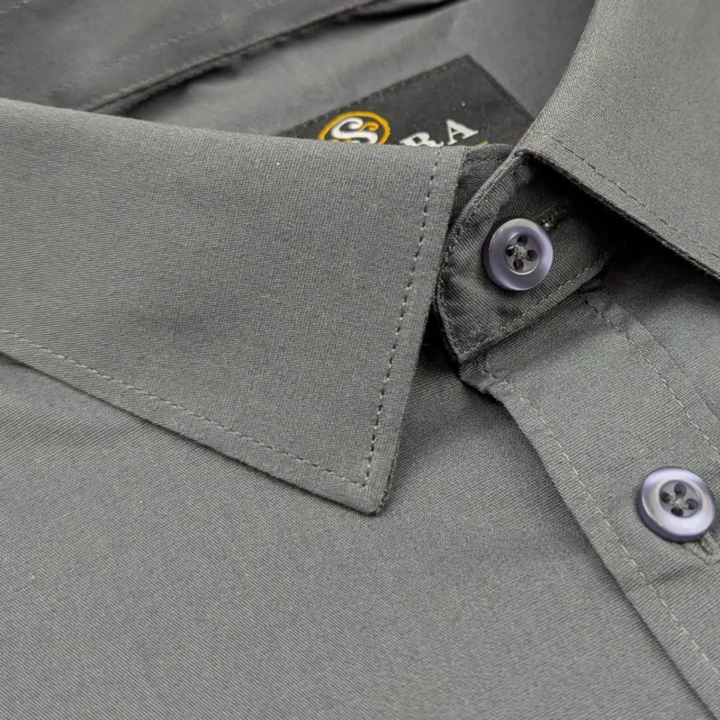 Premium Formal Shirt (Ash)