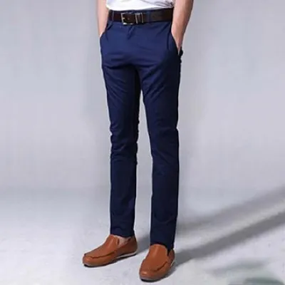 Men's Gabardine Pant (Navy Color)