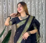 Traditional Tangail Weave Saree with Blouse Piece, 6 Colours