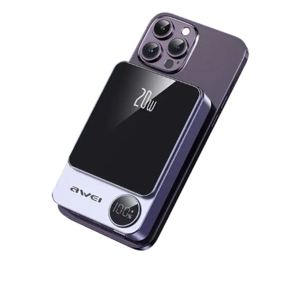Awei P39K 10000mah 20W PD Wireless Magnetic PowerBank