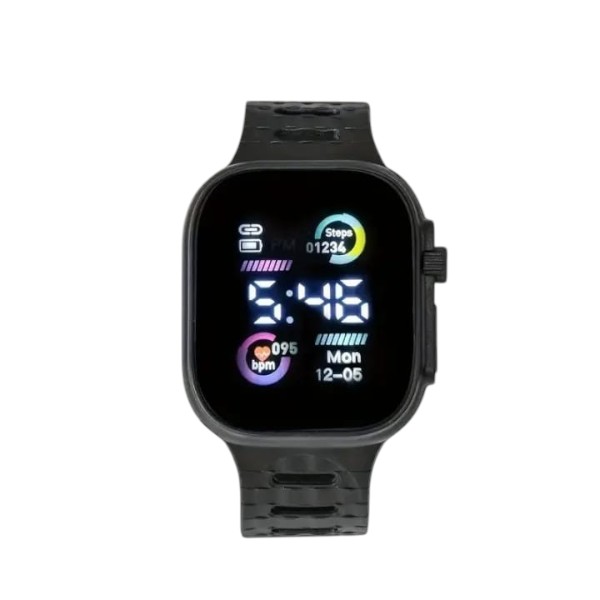 Fashionable Square LED Digital Sports Watch, LED Wrist Watch