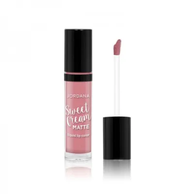 Jordana Sweet Cream Matte Liquid Lip Color- 01 Creme Brulee (USA)