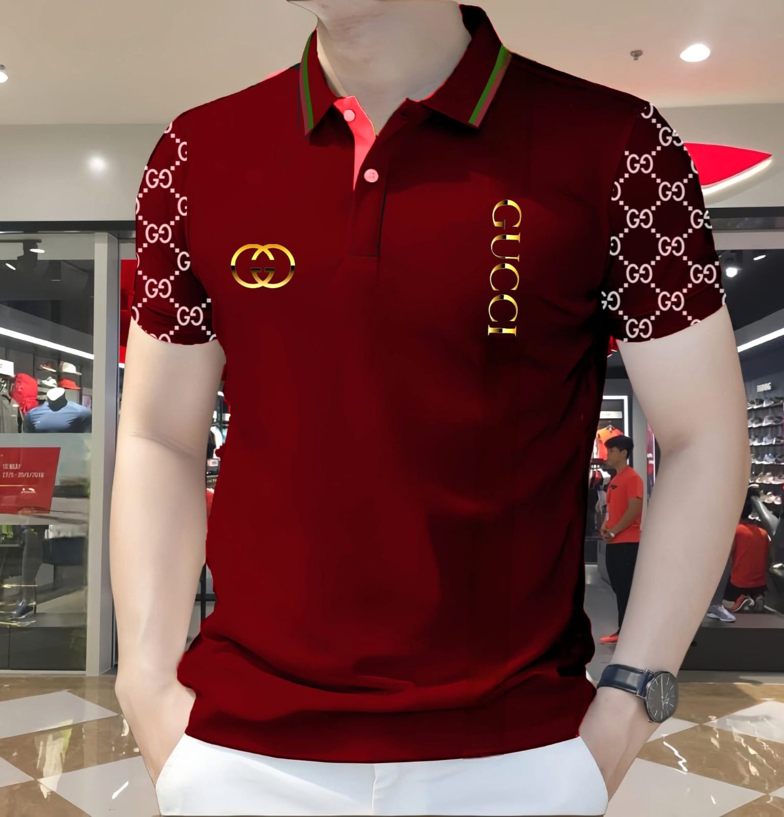 Men's Casual PK Cotton Polo Shirt, 210 GSM, L and XL, One Colour