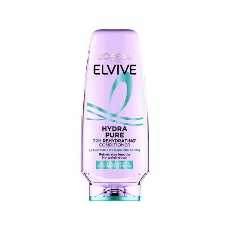 L'Oreal Elvive Hydra Pure 72H Rehydrating Conditioner 300ml (France)