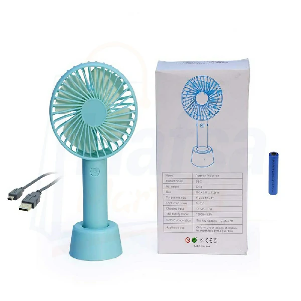 Mini USB Lithium Battery Rechargeable Hand Fan