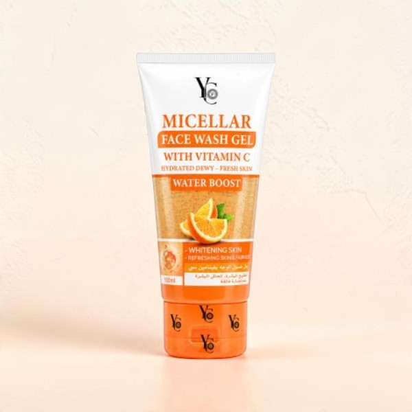 YC Micellar with Vitamin C Water Boost  Face Wash Gel 150ml (Thailand)