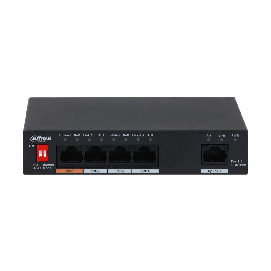 Dahua PFS3005-4ET-60 5 Port Unmanaged Desktop Switch
