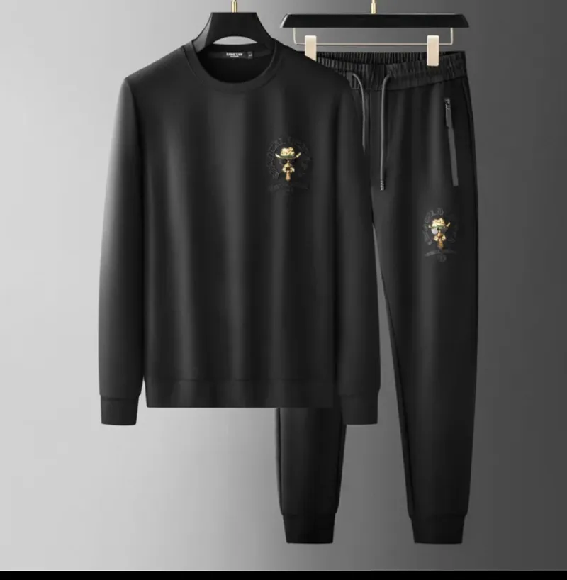 Men's Pure Cotton 200 GSM T-Shirt and Trouser Combo Set, 4 Colours