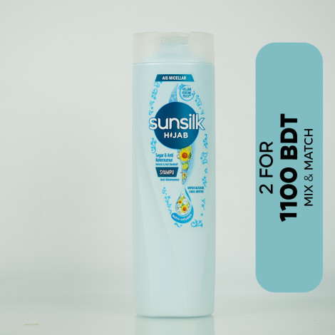 Sunsilk Hijab Refresh & Anti Dandruff Shampoo 300ml (Thailand)