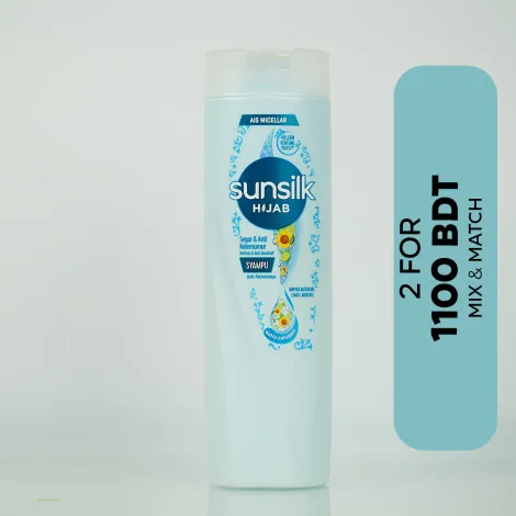 Sunsilk Hijab Refresh & Anti Dandruff Shampoo 300ml (Thailand)