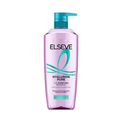 L'Oreal Elseve Hyaluron Pure 72H Purifying Shampoo 620ml (Indonesia)
