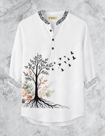 Men's Oxford Cotton Slim Fit Katua, Sizes M to XXL