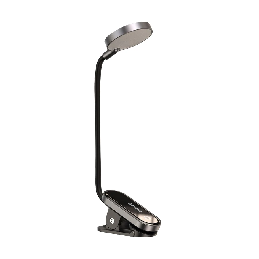 Baseus DGRAD-0G Dark Gray Comfort Reading Mini Clip Lamp