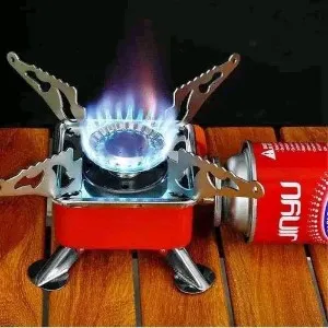 Emergency Portable Gas stove with gas bootle