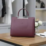 Chrisbella Women’s Burgundy Handbag